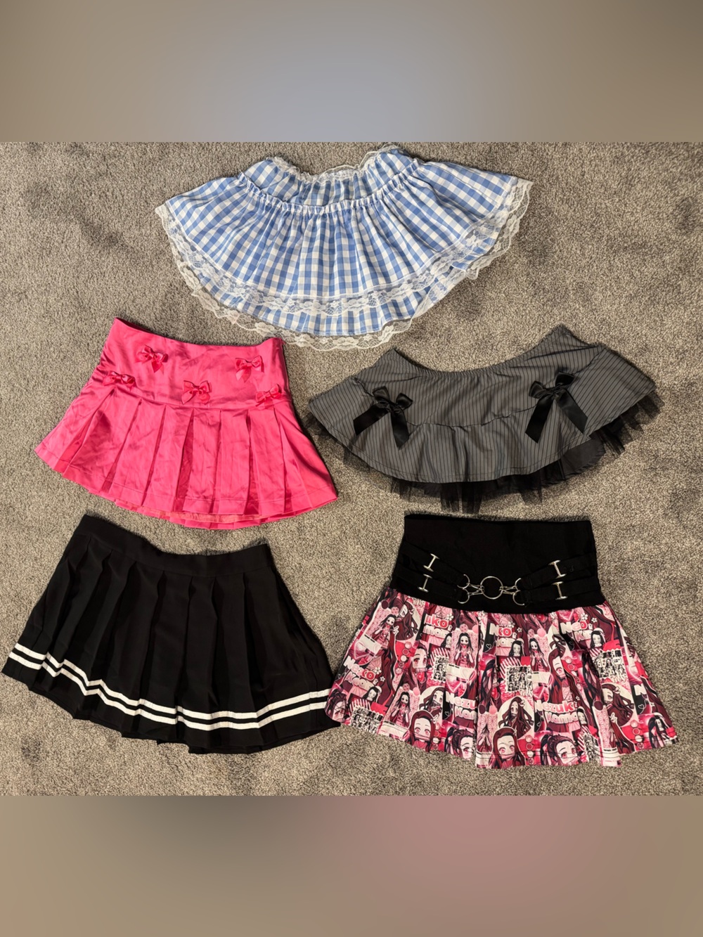 Bundle of Cosplay Mini Skirts